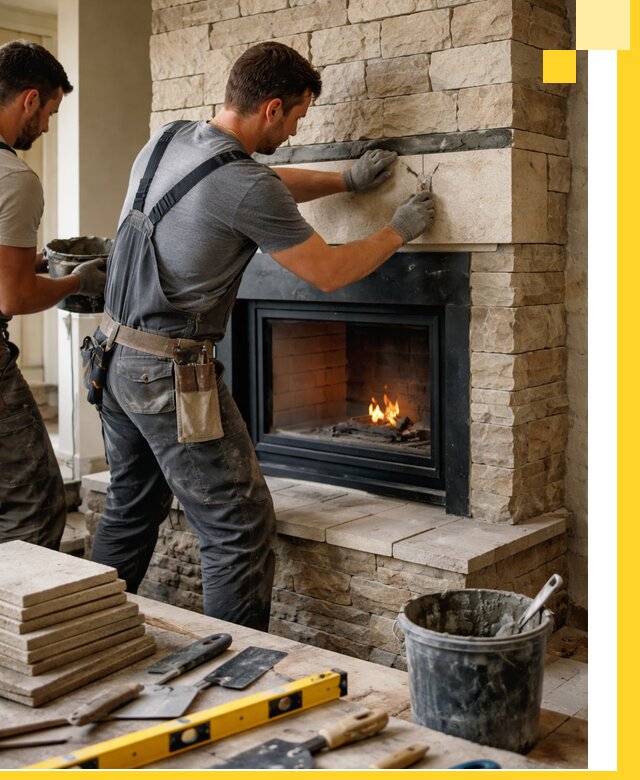 Проектирование и установка открытых каминов в Мариинске