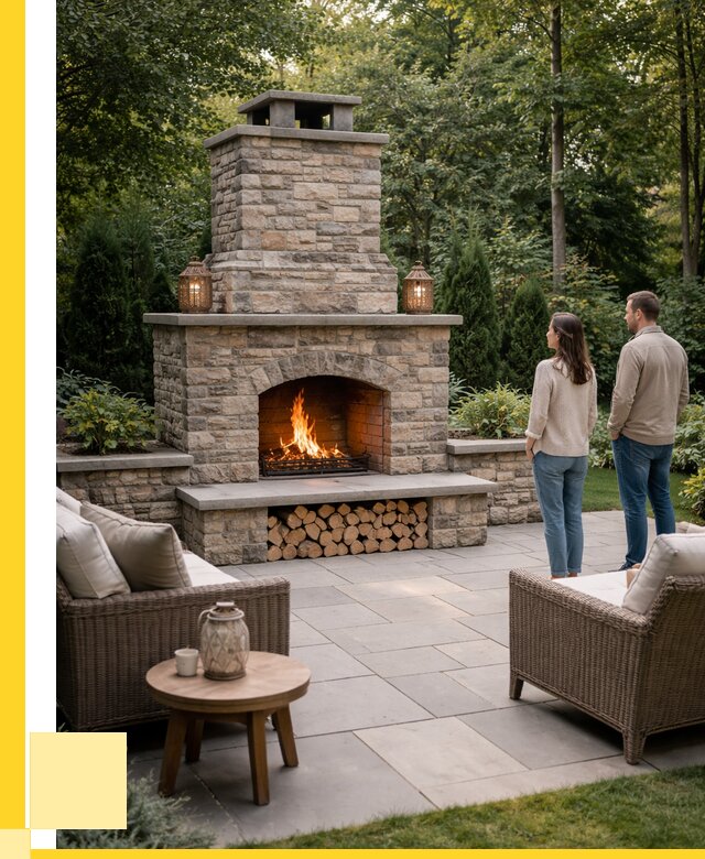 Уличные камины из кирпича в Мариинске от 152970 р. | ЭриданМрн