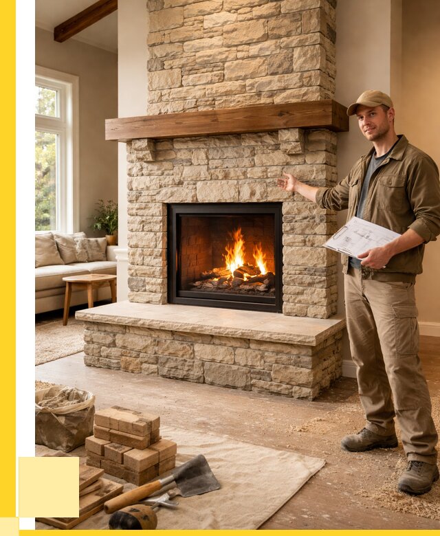 Камины под ключ в Мариинске от 183564 р. | ЭриданМрн — установка