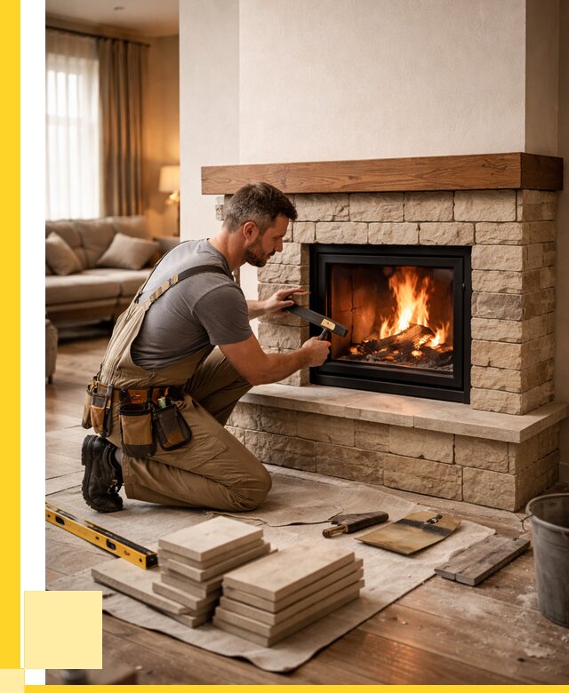 Строительство каминов в Мариинске от 152970 р., ЭриданМрн - под ключ