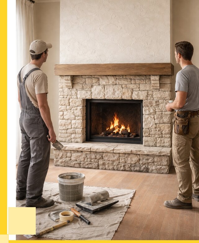 Отделка каминов в Мариинске от 6629 р. под ключ | ЭриданМрн