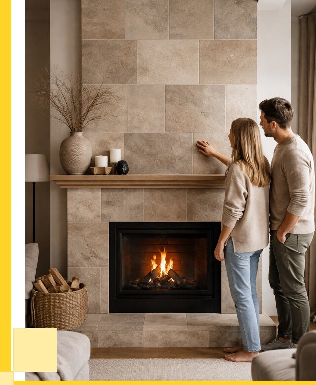 Облицовка каминов керамогранитом в Мариинске от 4589 р. | ЭриданМрн