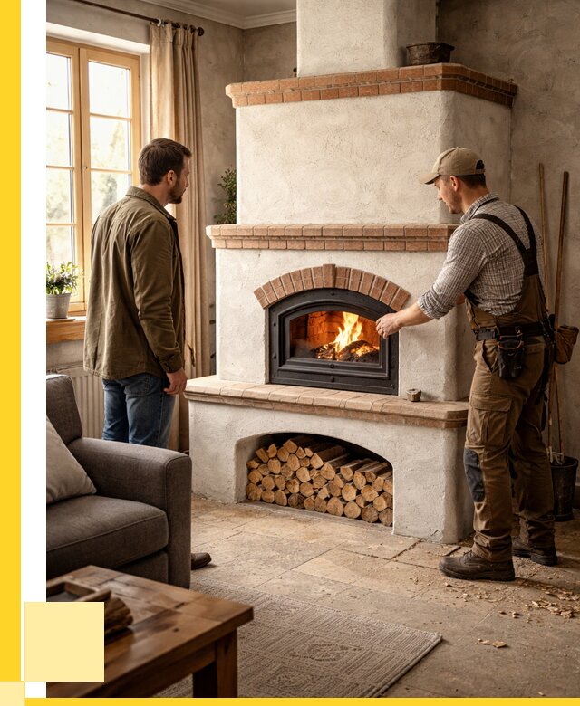 Печи камины в Мариинске: кирпичные, изразцовые от 61188 р. | ЭриданМрн