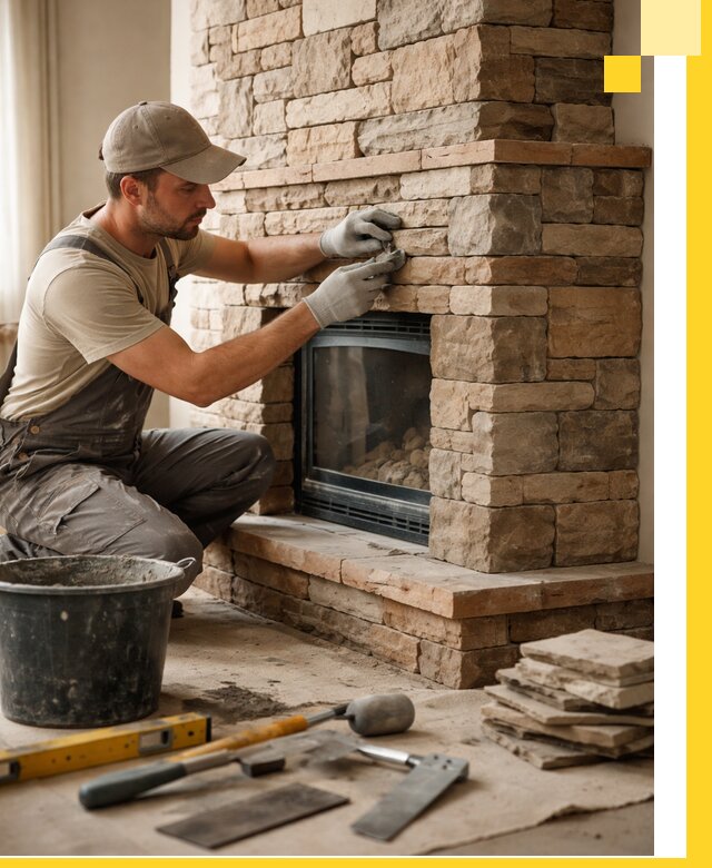 Проектирование и установка печей-каминов под ключ в Мариинске