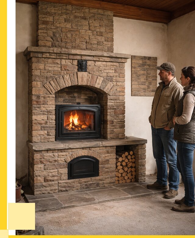 Кирпичная печь под ключ в Мариинске от 152970 р. | ЭриданМрн