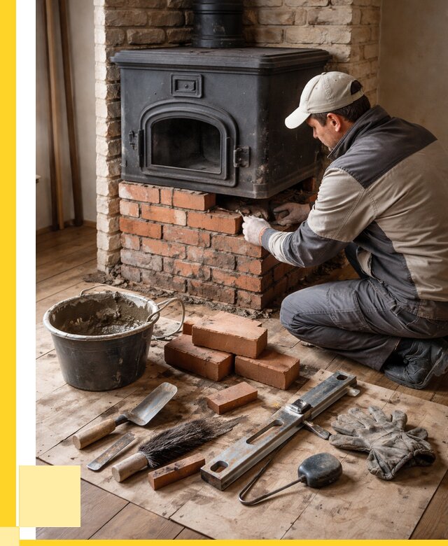 Ремонт печей в Мариинске от 12238 р., услуги печника ЭриданМрн