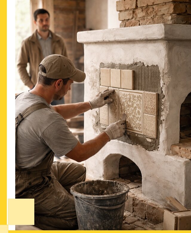 Отделка печей и банных печей в Мариинске от 35693 р. | ЭриданМрн