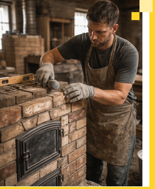 Изготовление печей на заказ в Мариинске с проектом и монтажом