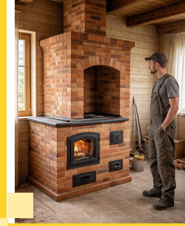 Кирпичные печи в Мариинске: купить от 152970 р. | ЭриданМрн