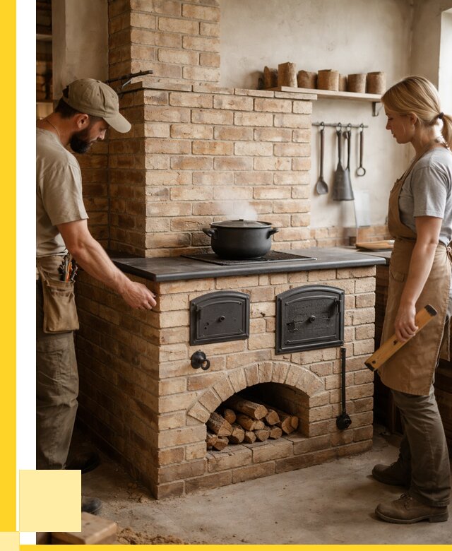 Варочно отопительные печи в Мариинске от 91782 р. | ЭриданМрн