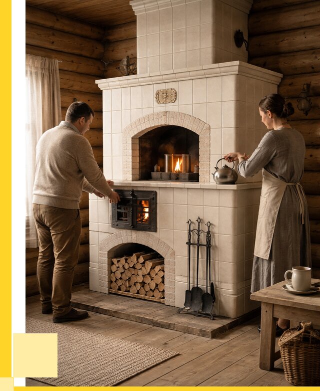 Русские печи в Мариинске: установка от 152970 р. ЭриданМрн