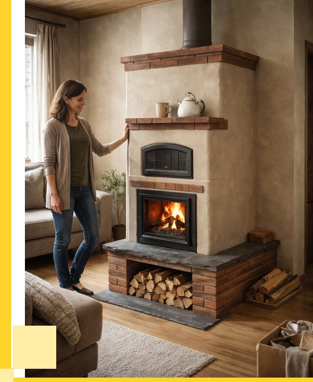 Печи шведки в Мариинске от 86683 р. | ЭриданМрн — печь шведка