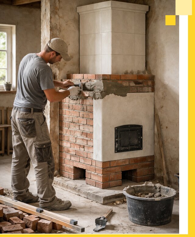 Изготовление и установка печей-голландок под ключ в Мариинске