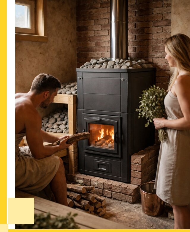 Кирпичная печь для бани на заказ в Мариинске от 56089 р. | ЭриданМрн