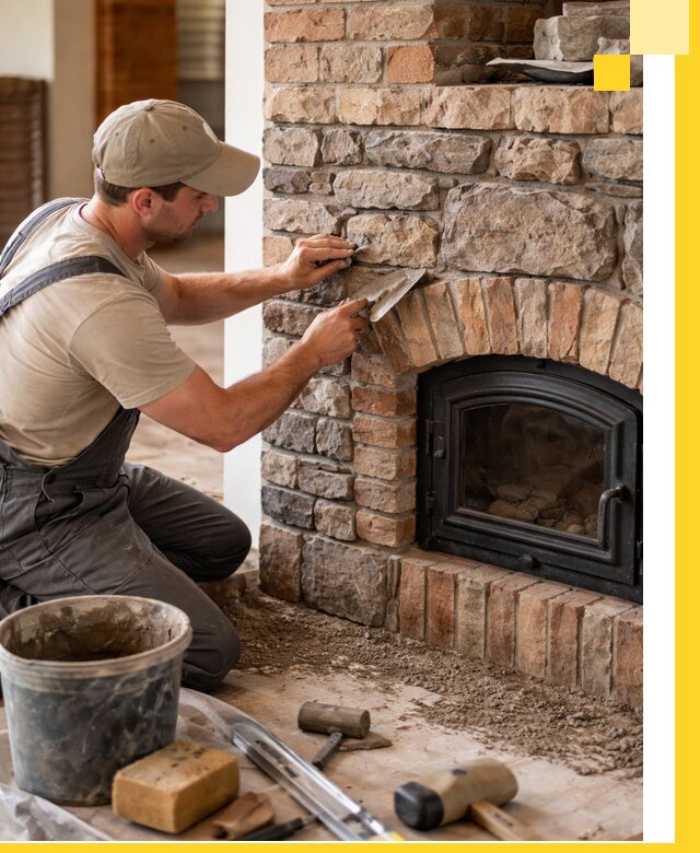 Печи для дома под ключ в Мариинске, установка и доставка