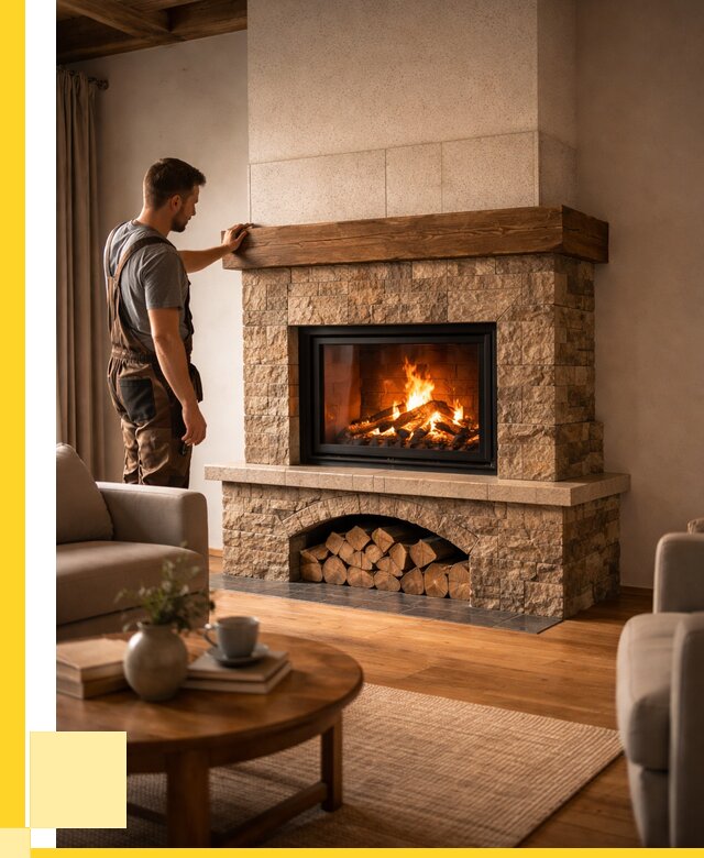 Печи камины для дома под ключ в Мариинске от 56089 р. | ЭриданМрн