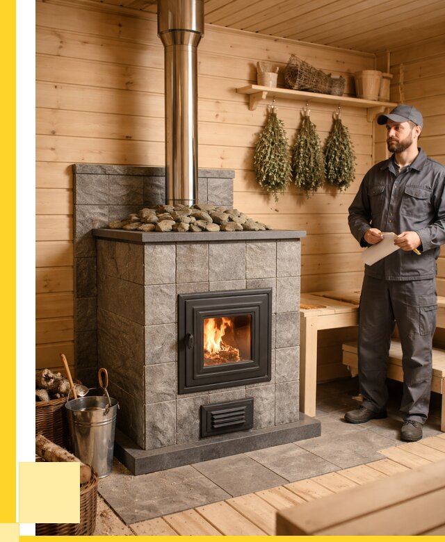 Печи для бани под ключ в Мариинске от 122376 р. | ЭриданМрн