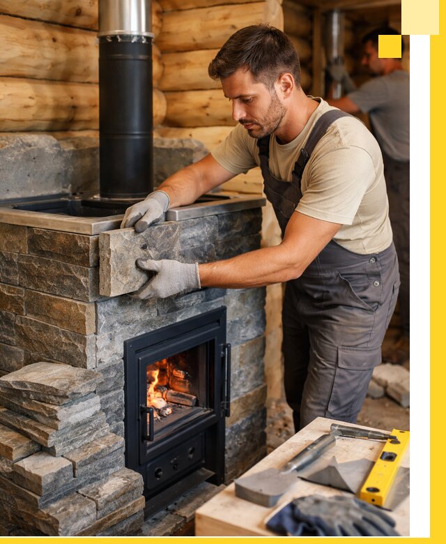 Печи для бани под ключ в Мариинске: изготовление и монтаж