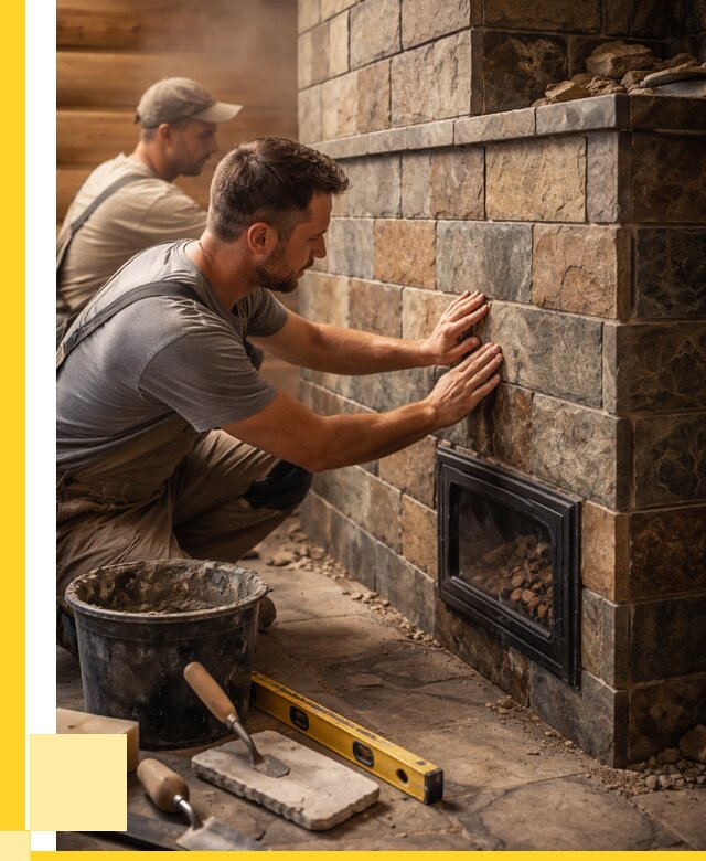 Облицовка банных печей в Мариинске под ключ от 12238 р. | ЭриданМрн