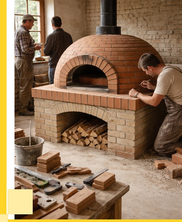 Помпейская печь дровяная для пиццы в Мариинске | ЭриданМрн от 203960 р.