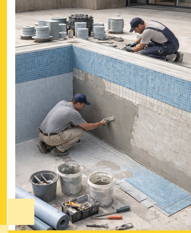 Ремонт и обслуживание бассейнов в Мариинске от 25495 р. | ЭриданМрн