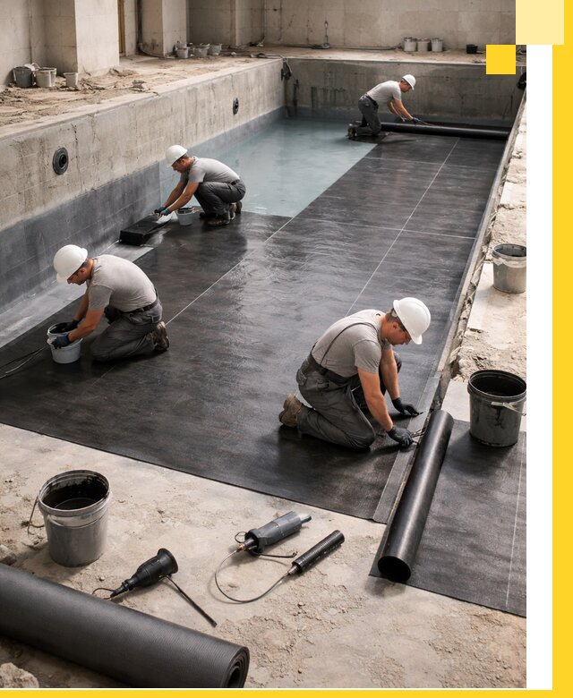 Профессиональная гидроизоляция бассейнов и чаш в Мариинске под ключ