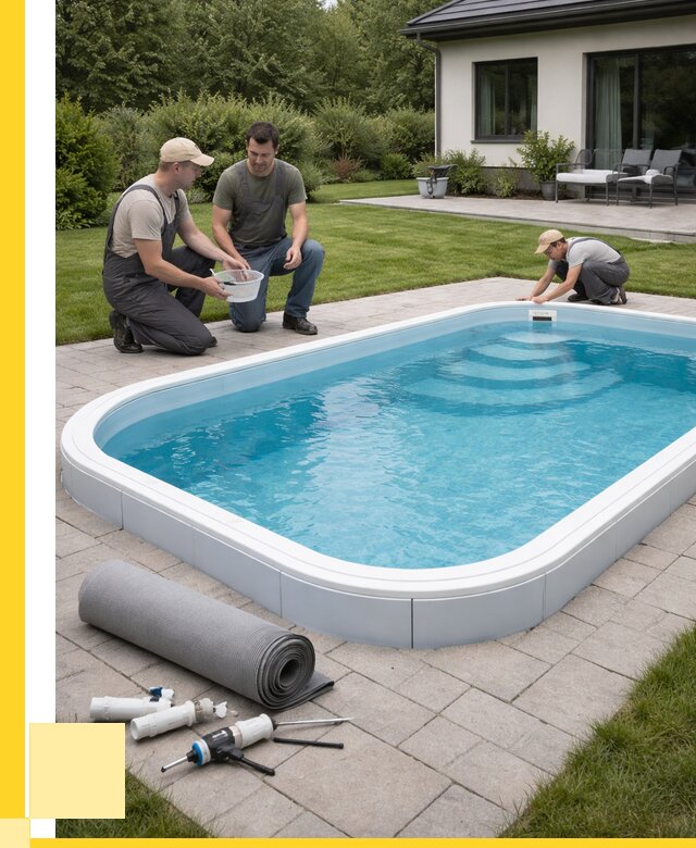 Пластиковый бассейн купить в Мариинске от 254950 р., ЭриданМрн