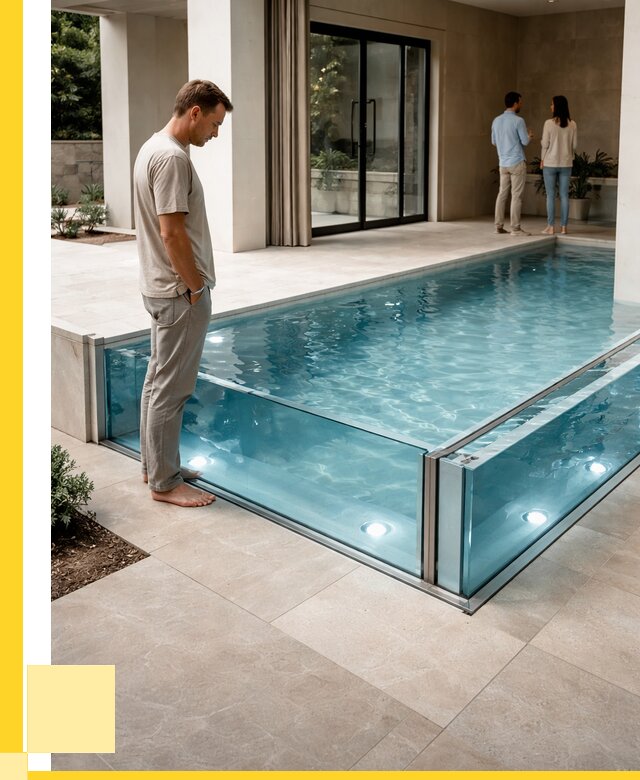 Стеклянные бассейны в Мариинске от 1223760 р. | ЭриданМрн — мозаика