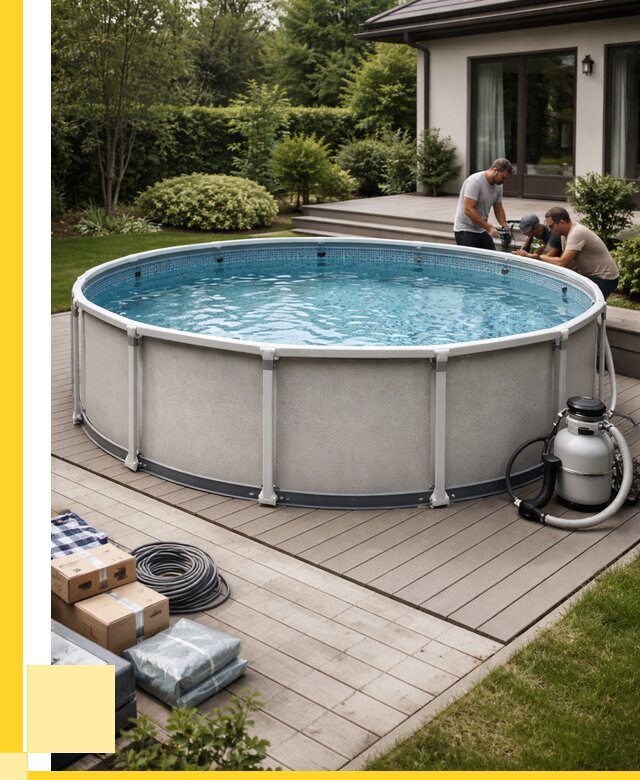 Купить каркасные бассейны в Мариинске от 45891 р. | ЭриданМрн