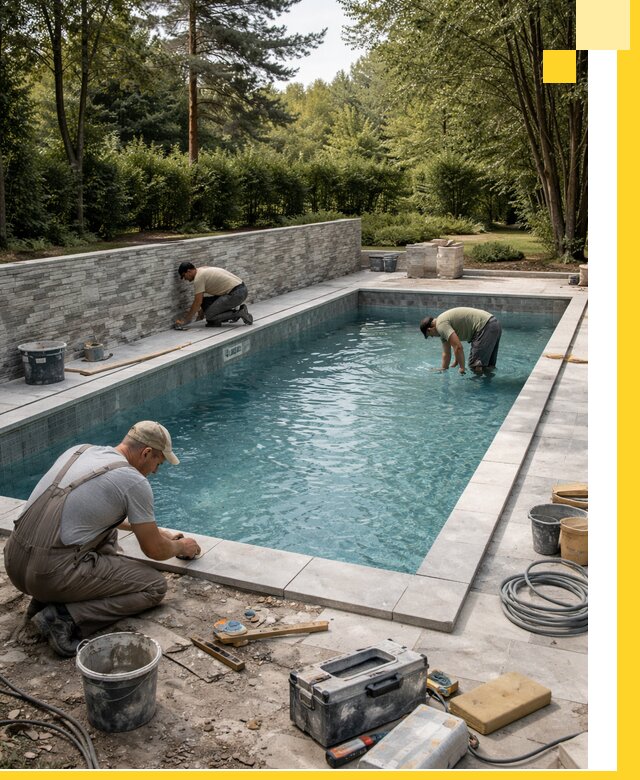 Проектирование и строительство частных бассейнов в Мариинске