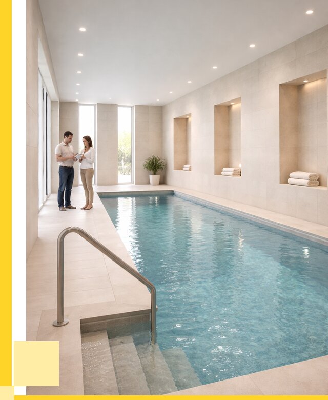 Бассейны в помещении под ключ в Мариинске от 1529700 р. | ЭриданМрн