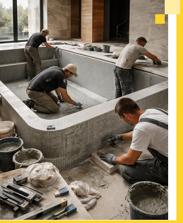 Строительство и установка СПА бассейнов под ключ в Мариинске