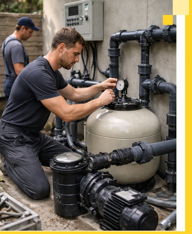 Поставка и монтаж фильтровального оборудования для бассейнов в Мариинске