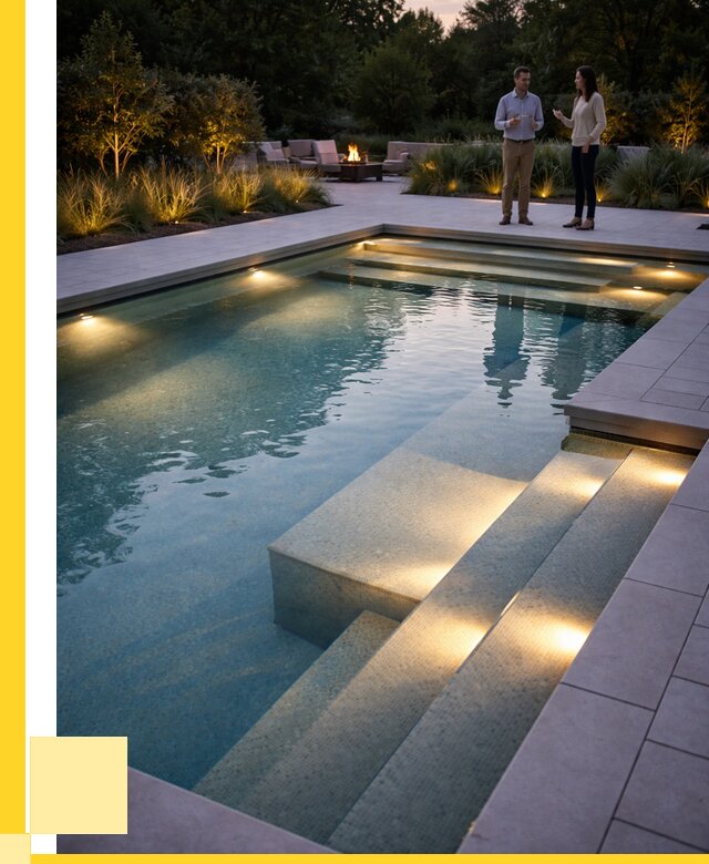 Освещение бассейнов в Мариинске под ключ от 25495 р. | ЭриданМрн