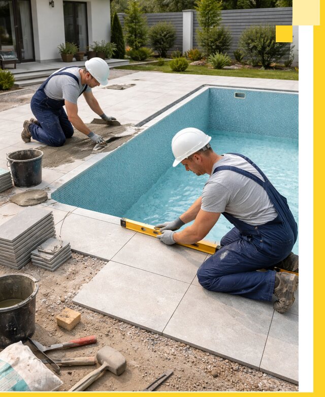 Строительство и монтаж плавательных бассейнов под ключ в Мариинске