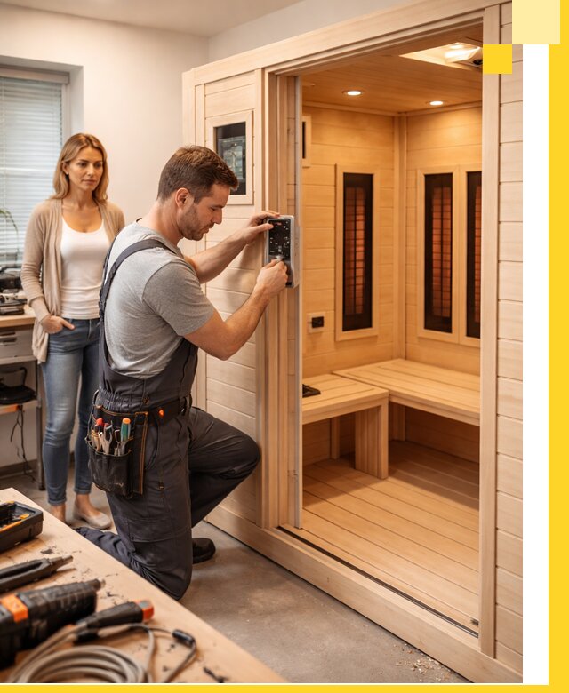 Инфракрасные сауны под ключ в Мариинске продажа и установка