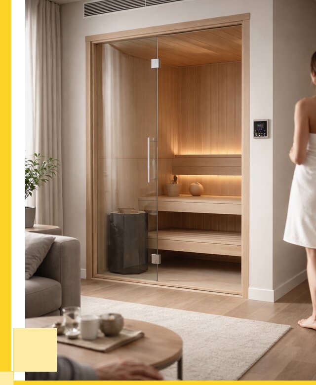 Сауна в квартире под ключ в Мариинске от 122376 р. ЭриданМрн