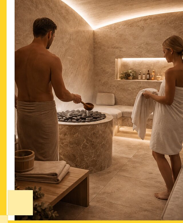 Сауны с хамамом в Мариинске от 356930 р. – проекты и монтаж | ЭриданМрн