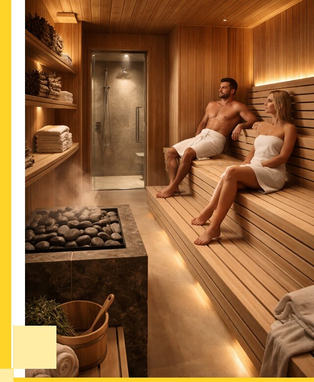Интерьеры саун под ключ в Мариинске от 183564 р. | ЭриданМрн