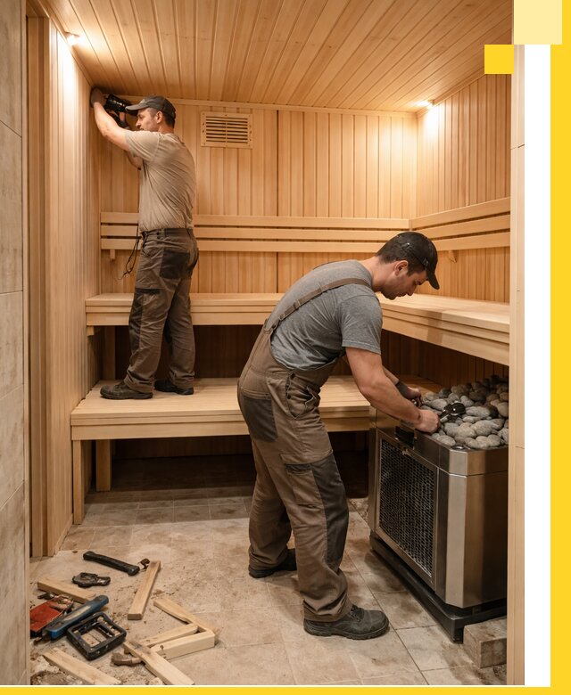 Купить сауну под ключ в Мариинске с монтажом и гарантией