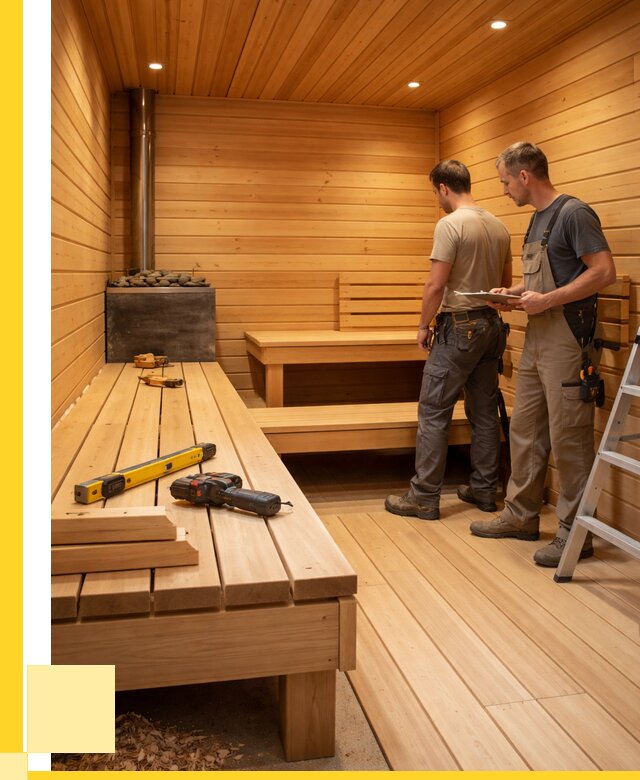 Отделка бань и саун в Мариинске по цене от 4589 р. | ЭриданМрн