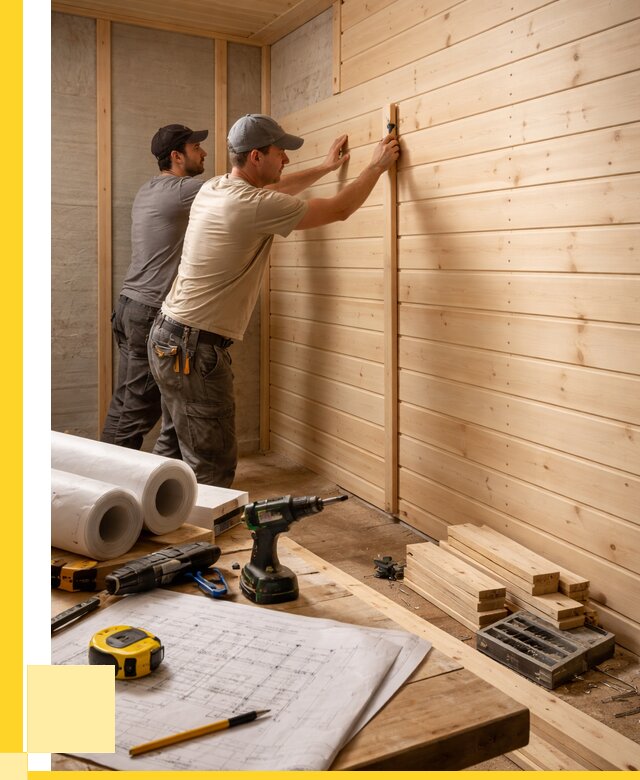 Обшивка бани вагонкой в Мариинске от 1224 р., ЭриданМрн