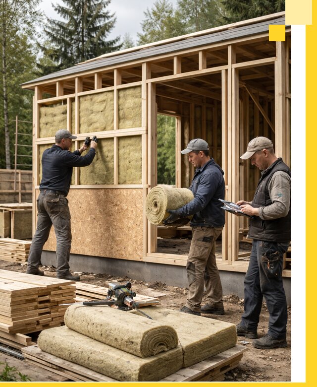 Проектирование и строительство каркасных бань в Мариинске под ключ