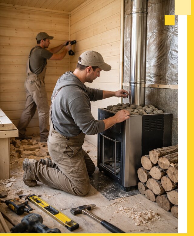 Строительство деревянных бань под ключ в Мариинске проекты и монтаж