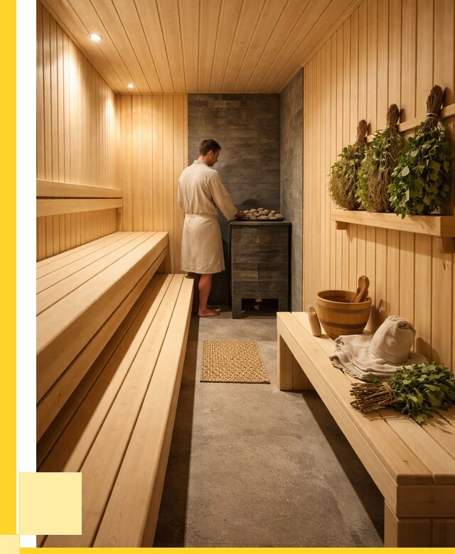 Отделка парной под ключ в Мариинске от 356930 р. | ЭриданМрн