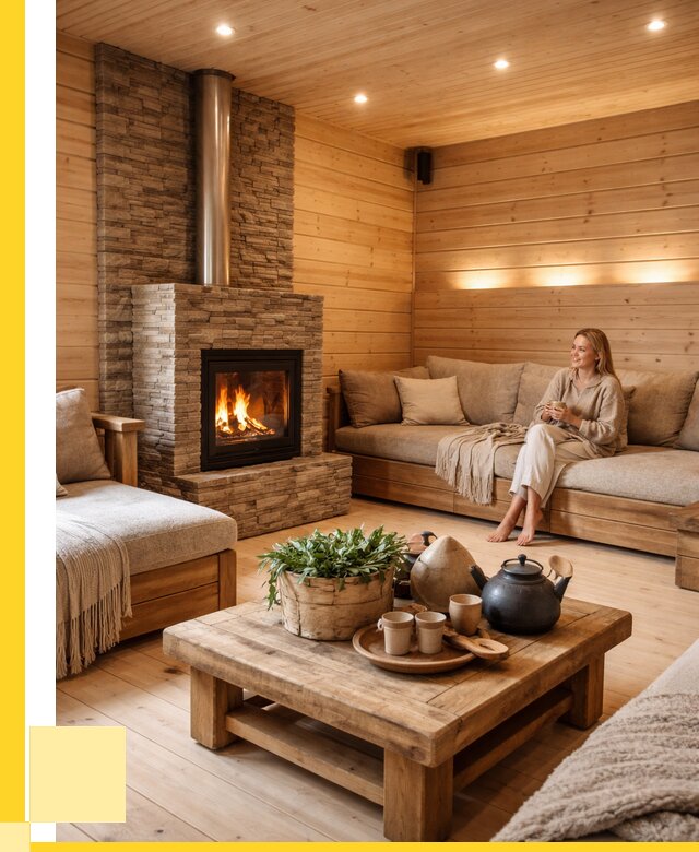 Проект бани с комнатой отдыха в Мариинске от 35693 р. | ЭриданМрн