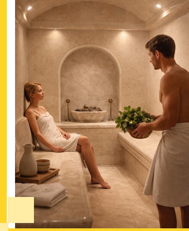 Хамам в доме под ключ в Мариинске от 356930 р. | ЭриданМрн