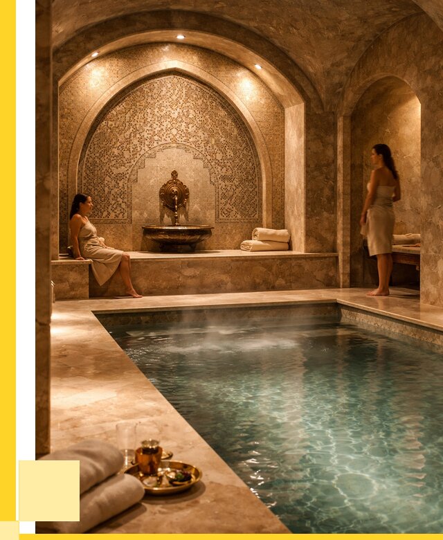 Хамам с бассейном под ключ в Мариинске от 866830 р. | ЭриданМрн