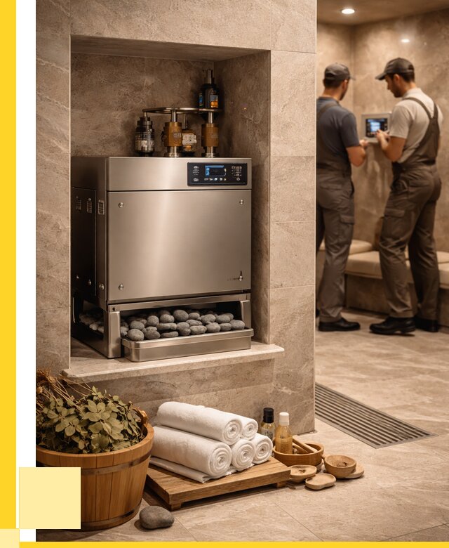 Парогенераторы для хамама в Мариинске от 76485 р. | ЭриданМрн