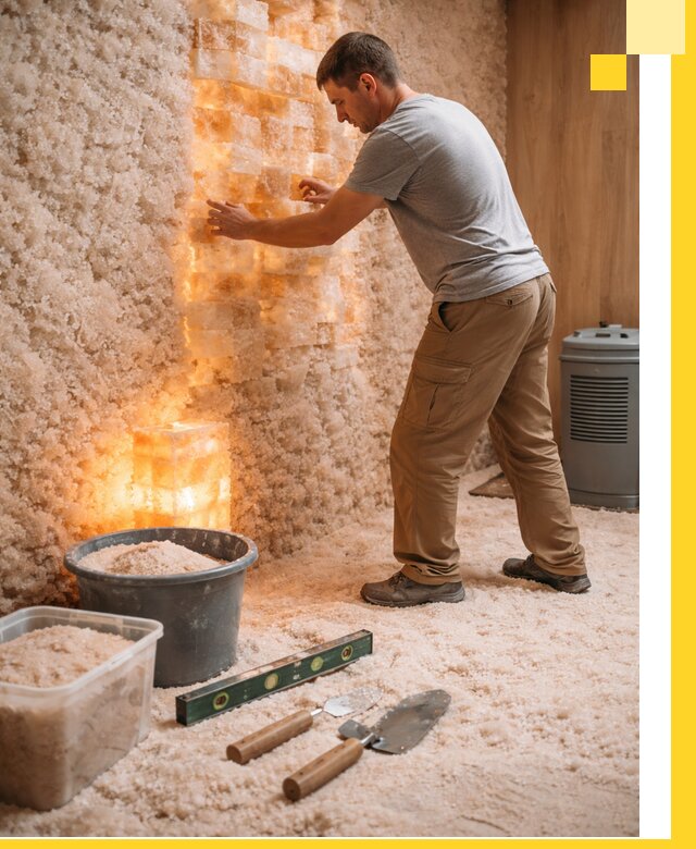 Проектирование и монтаж соляных комнат в Мариинске под ключ